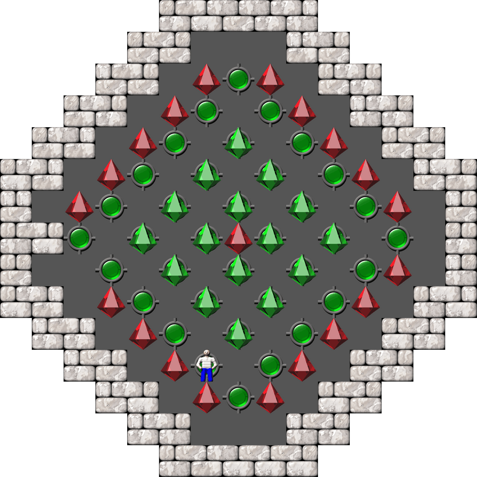 Sokoban Thinking Rabbit Arranged level 511